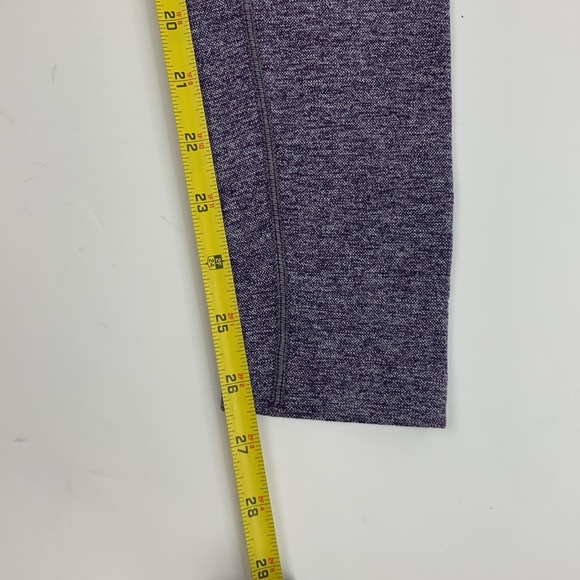GYMSHARK Leggings Size XS Heather Purple with stretch Designer Workout - Picture 12 of 13